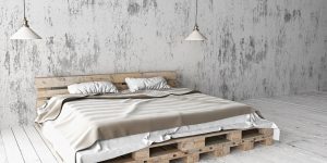 Bed houten pallets