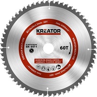 Kreator KRT020504 Universeel zaagblad 210 mm - 60T