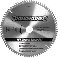Silverline TCT fineer cirkelzaagblad
