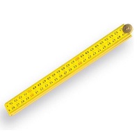 Hultaforce Duimstok geel met Striker construction pencil