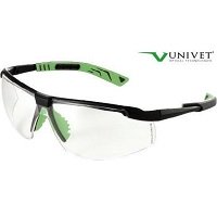 Univet veiligheidsbril type 5X8 Clear